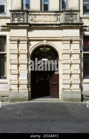 Freie Bibliothek & Cornwall zentralen technischen Schulen, Truro Stockfoto