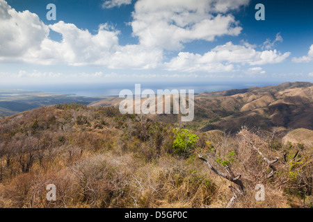 Kuba, Provinz Sancti Spiritus, Trinidad-Bereich, Topes de Collantes Park, erhöht, Ansicht Stockfoto