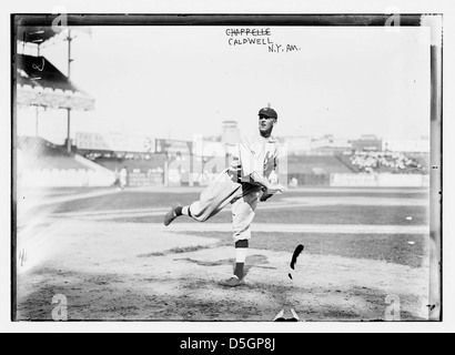 [Ray Caldwell, New York AL, auf Polo Grounds, NY (Baseball)] (LOC) Stockfoto