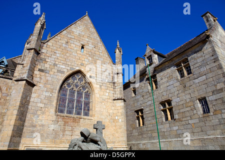 Kathedrale von Saint Pol de Leon in der Bretagne, Frankreich Stockfoto