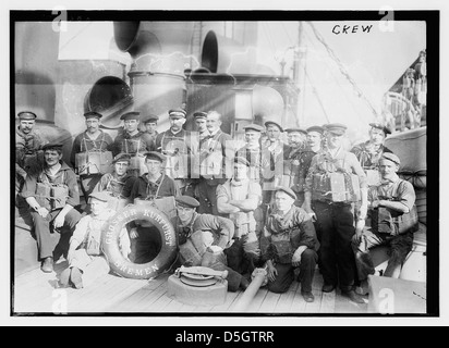 Besatzung der SS Grosser Kurfürst, Bremen (LOC) Stockfoto