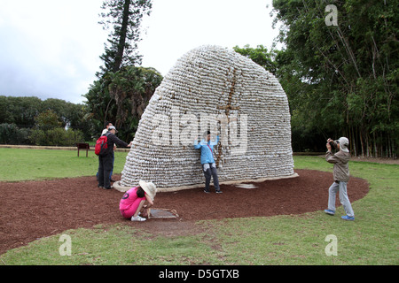 Wurrungwuri Skulptur in den Royal Botanic Gardens Sydney Stockfoto