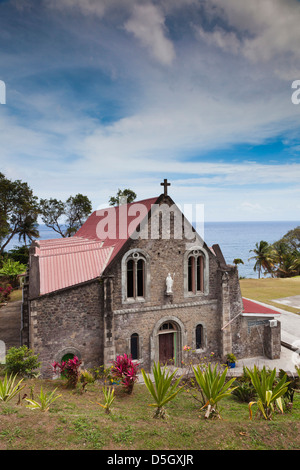 Roseau, Dominica Grand Bay Area, Berekua Stadtkirche Stockfoto