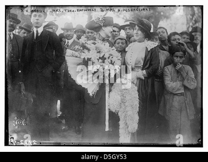 Rio Janeiro - Frau Theo. Roosevelt & Frau A. Pederneiras (LOC) Stockfoto