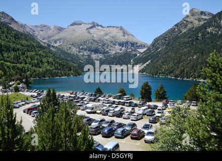 Sommer-Blick auf die Neouvielle Art reservieren Stockfoto