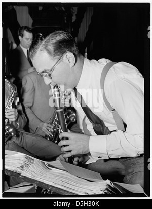 [Porträt von Benny Goodman, 400 Restaurant, New York, N.Y., ca. Juli 1946] (LOC) Stockfoto