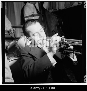 [Porträt Max Kaminsky, Eddie Condons, New York, N.Y., ca. Sept. 1946] (LOC) Stockfoto