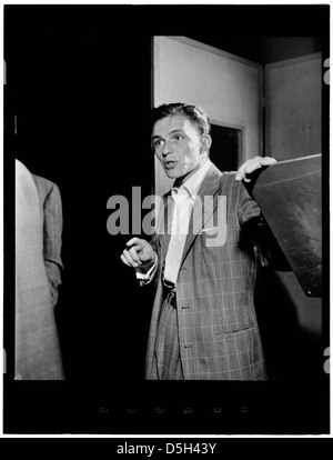 [Porträt von Frank Sinatra, Liederkrantz Hall, New York, N.Y., ca. 1947.] (LOC) Stockfoto