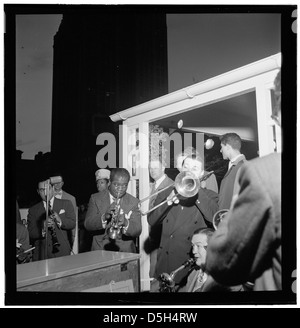 [Porträt von Louis Armstrong und Jack Teagarden, von 1938 bis 1948] (LOC) Stockfoto