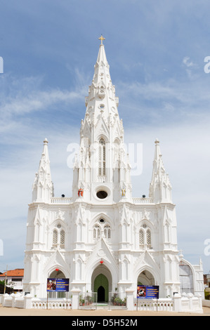 Kirche unserer lieben Frau von Lösegeld in Kanyakumari Süd-Indien Stockfoto