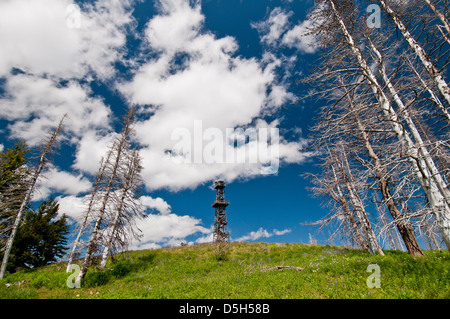 Hut Point Feuer Lookout im Hells Canyon National Recreation Area, Oregon Stockfoto