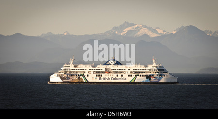 Vancouver Island. Fähre zwischen Nanaimo und Vancouver. Stockfoto