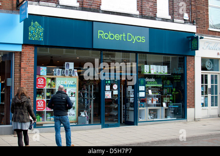 Robert Dyas Shop, Solihull, Großbritannien Stockfoto