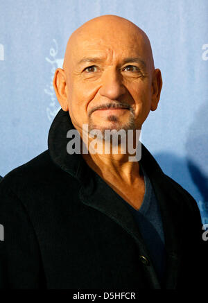 Britische Schauspieler Sir Ben Kingsley besucht die Pressekonferenz auf dem Film "Shutter Island" bei der 60. Filmfestspiele von Berlin, Berlinale, im Berlinale-Palast in Berlin, Deutschland, 13. Februar 2010. Foto: Hubert Boesl Stockfoto