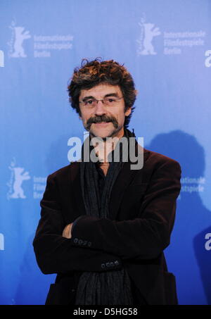 Italienischen Regisseurs Silvio Soldini besucht ein Foto-Shooting für den Film "Was mehr tun, ich will" bei der 60. Internationalen Filmfestspiele Berlinale in Berlin, Deutschland, Sonntag, 14 Februar 2010. "Was mehr zu tun, will ich" läuft im Abschnitt "Berlinale Special" des Festivals. Foto: Joerg Carstensen Dpa/lbn Stockfoto