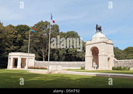 Das South African National Memorial am Delville Holz, Somme, Frankreich. Stockfoto