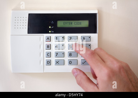 Sicherheit zu Hause Stockfoto