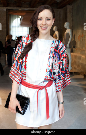 Jasmin Wagner Mercedes-Benz Fashion Week Berlin Frühjahr/Sommer 2012 - Stefanel. Berlin, Deutschland - 08.07.2011. Stockfoto