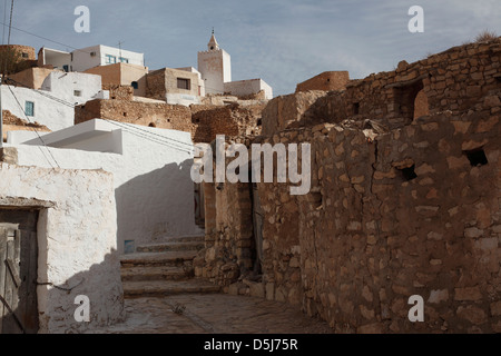 Tamezret Matmata Tunesien Reise Tourismus Stockfoto