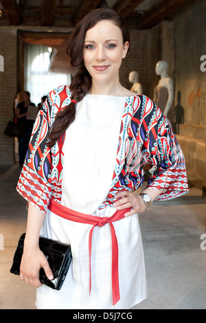 Jasmin Wagner Mercedes-Benz Fashion Week Berlin Frühjahr/Sommer 2012 - Stefanel. Berlin, Deutschland - 08.07.2011. Stockfoto