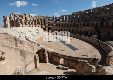 El Djem Mahdia Tunesien Reise Tourismus Stockfoto