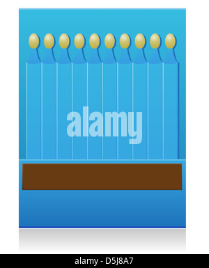 Spiele-Illustration isoliert auf weißem Hintergrund Stockfoto