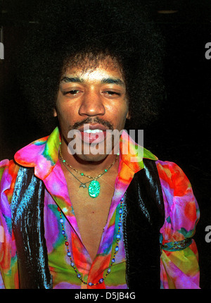 JIMI HENDRIX (1942-1970) U.S. Rockmusiker etwa 1968. Foto Jeffrey Mayer Stockfoto