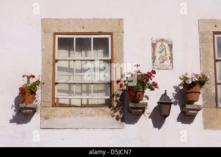 Obidos Gemeinde von Óbidos Portugal Reiseziel Stockfoto