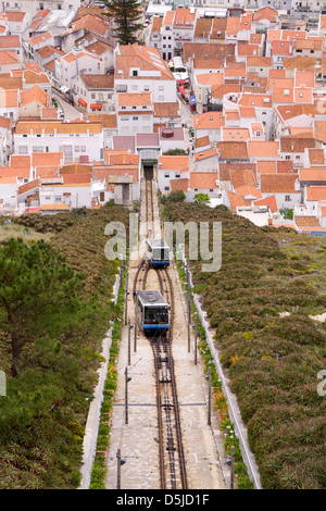 Nazare Gemeinde von Óbidos Portugal Reiseziel Stockfoto