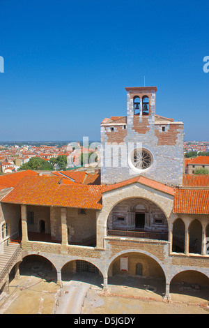 Palais des Rois de Majorque (Palast der Könige von Mallorca) Stockfoto