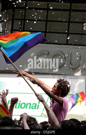 Gay Pride 2010 in Paris, Frankreich Stockfoto