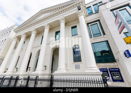 Hauptsitz der Ulster Bank, Donegal Square East Belfast. Stockfoto