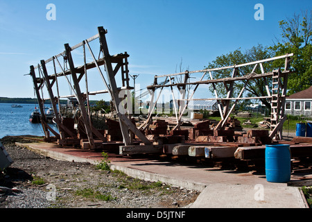 Rockland, Maine, Sommer, Stockfoto