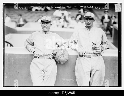 [Paddy O'Connor & Punkte Miller, St. Louis NL (Baseball)] (LOC) Stockfoto