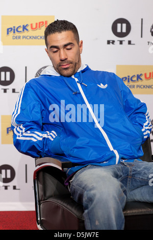 Bushido auf einer Pressekonferenz German TV show 'The Dome' im Colosseum-Theater. Essen, Deutschland - 31.05.2011 Stockfoto