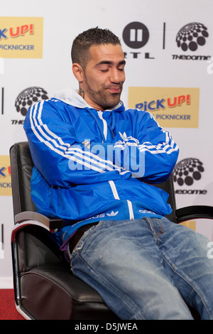 Bushido auf einer Pressekonferenz für deutsche TV show 'The Dome' im Colosseum-Theater. Essen, Deutschland - 31.05.2011 Stockfoto