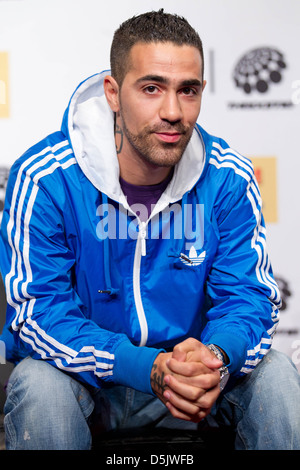 Bushido auf einer Pressekonferenz für deutsche TV show 'The Dome' im Colosseum-Theater. Essen, Deutschland - 31.05.2011 Stockfoto
