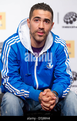 Bushido auf einer Pressekonferenz für deutsche TV show 'The Dome' im Colosseum-Theater. Essen, Deutschland - 31.05.2011 Stockfoto