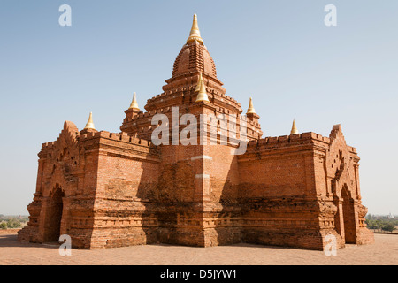 Pyathatgyi Tempel, auch bekannt als Pyathadar-Tempel in der Nähe von Minnanthu, Bagan, Myanmar (Burma) Stockfoto