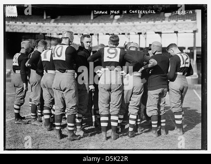 Braune Männer in Konferenz (LOC) Stockfoto