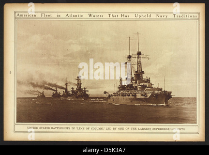 Amerikanische Flotte im Atlantik, die Marine Traditionen (LOC) gelebt hat Stockfoto