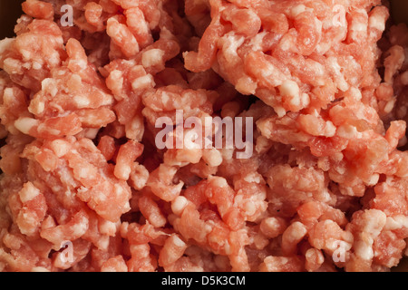 rohes Mett Stockfoto