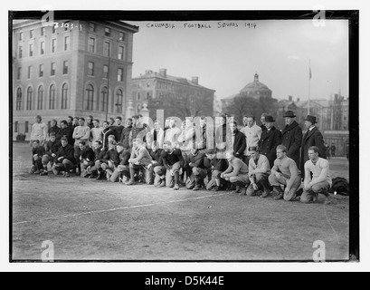 Columbia Fußball Mannschaften, 1914 (LOC) Stockfoto