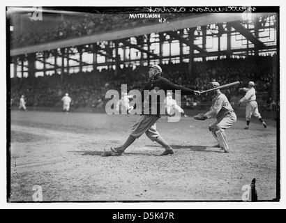 [Christy Mathewson, New York NL (Baseball)] (LOC) Stockfoto