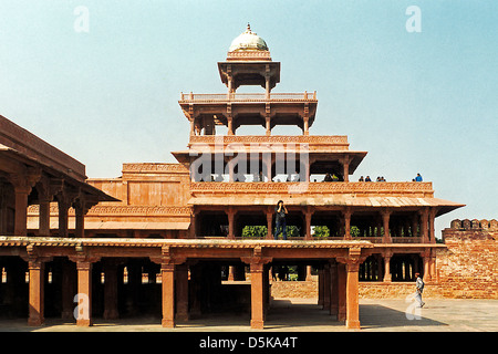 Windpalast in Fatehpur Sikri, Uttar Pradesh, Indien Stockfoto