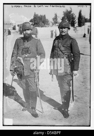 Djemal Pacha & Capt Von Frankenburg (LOC) Stockfoto