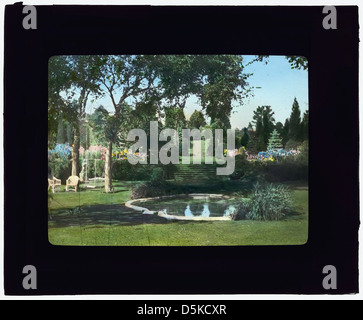 Das Killenworth House, einst das Haus von George Dupont Pratt, befindet sich in Glen Cove, New York. Das Herrenhaus ist für seine architektonische Pracht und historische Bedeutung bekannt. Stockfoto