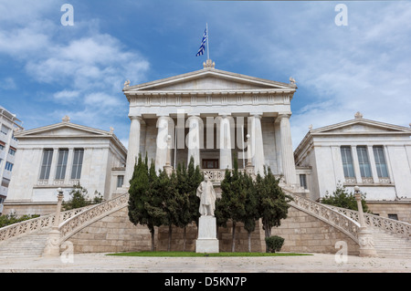 Nationalbibliothek von Athen in Griechenland Stockfoto