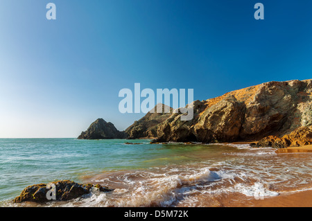 Blick auf Strand in der Nähe von Cabo De La Vela in La Guajira, Kolumbien Stockfoto