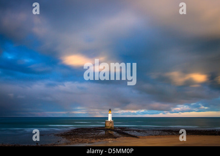 Rattray Head Leuchtturm, Buchan in Abderdeenshire Stockfoto